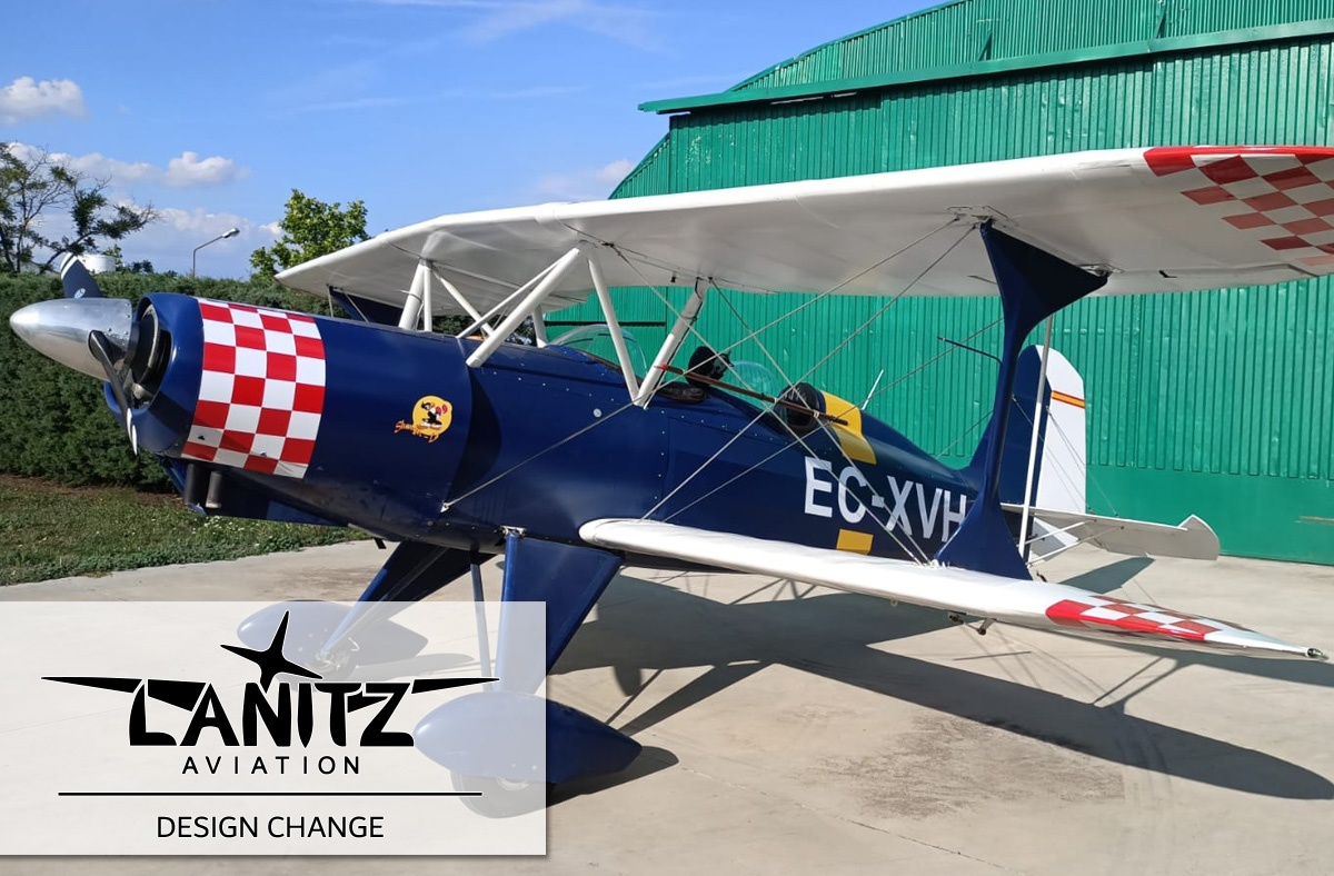 Lanitz Aviation DesignChange Umrüstsatz unstitched/unvernäht